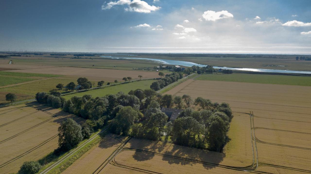Liebevoll Hinterm Deich - Ferienwohnungen Lehe  Esterno foto